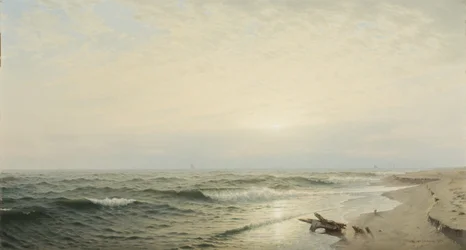 Beach at Long Branch: Sunrise, 1872